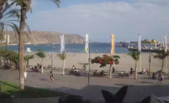 Imagen de vista previa de la cámara web Playa de Los Cristianos - Tenerife